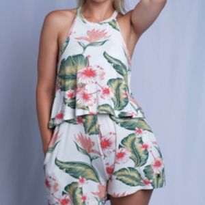 Roxy Palm Leaf Romper